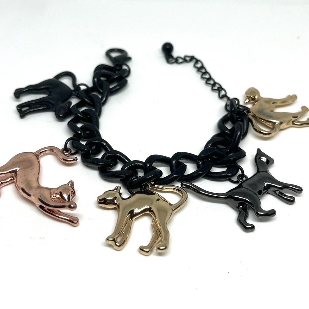 Cat Charm Bracelet